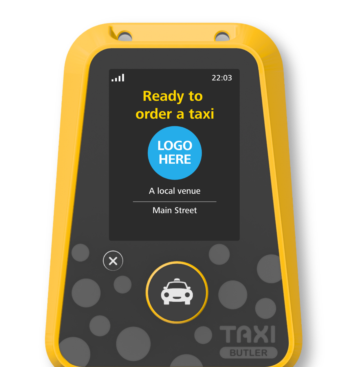 Taxi Butler ONE with custom logo