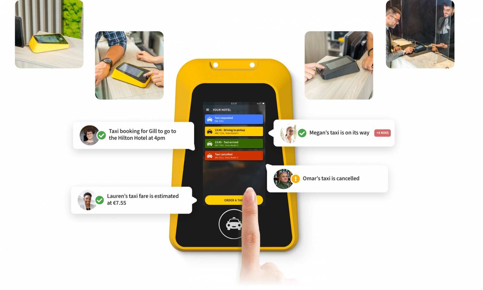 Taxi Butler PRO A fullyintegrated taxi booking device Taxi Butler 🚕