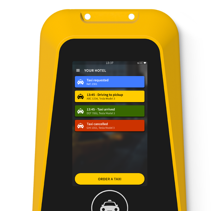 Taxi Butler PRO A fullyintegrated taxi booking device Taxi Butler 🚕
