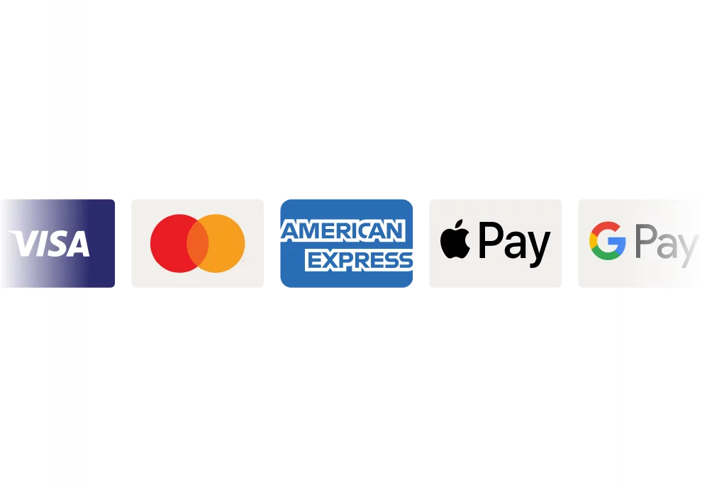 Payment methods available in Taxi Butler PLUS