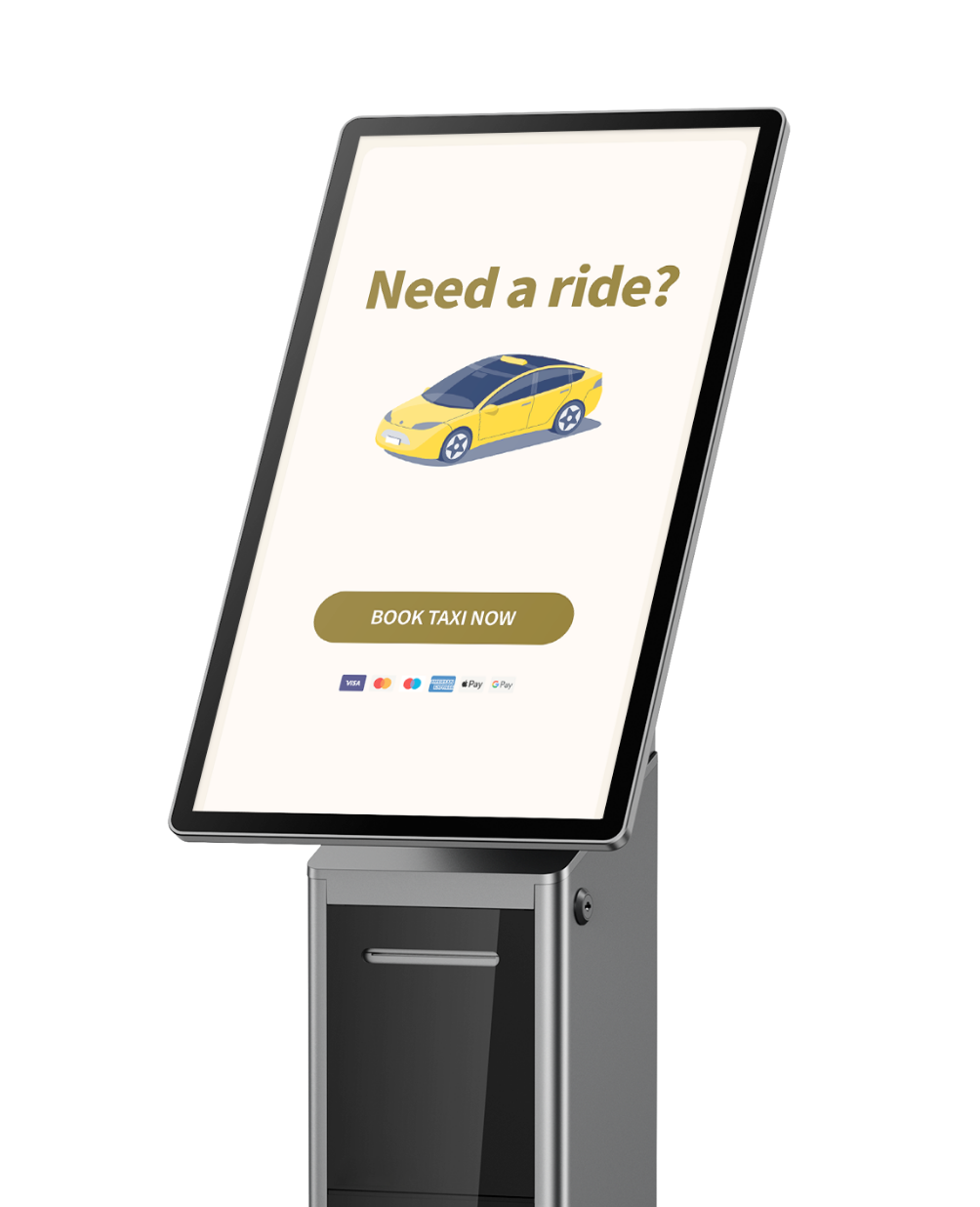 Taxi Butler KIOSK self-service taxi booking kiosk